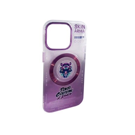 Magnetic Case Skinarma Design for Apple iPhone 14 Pro Purple Magnetic Case Skinarma Design for Apple iPhone 14 Pro Purple